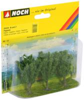 NOCH 25525 Set bomen Populieren 55 tot 55 mm Groen 3 stuk(s)