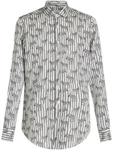 ETRO chemise à imprimé grapihque - Blanc