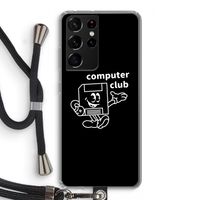 Floppyhead: Samsung Galaxy S21 Ultra Transparant Hoesje met koord