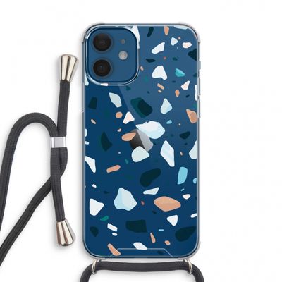 Terrazzo N°13: iPhone 12 mini Transparant Hoesje met koord