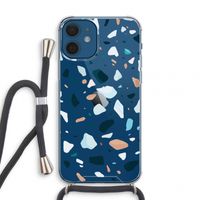 Terrazzo N°13: iPhone 12 mini Transparant Hoesje met koord