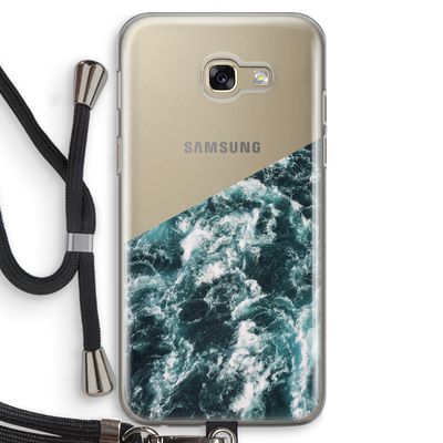 Zee golf: Samsung Galaxy A5 (2017) Transparant Hoesje met koord