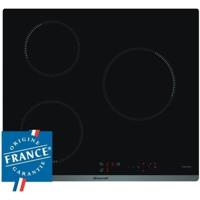 BRANDT BPI6310B - Inductiekookplaat - 3 gebieden - 4600W - L58 x D51cm - Glascoating - Zwart
