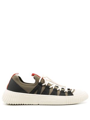 Osklen baskets à empiècements - Vert