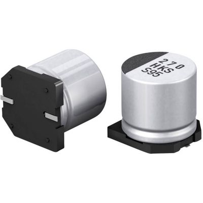 Panasonic Elektrolytische condensator SMD 220 µF 10 V 20 % (Ø x h) 6.3 mm x 5.8 mm 1 stuk(s)