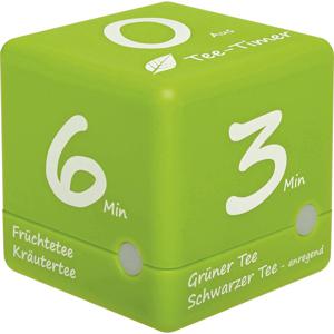 TFA-Dostmann CUBE TIMER Digitale kookwekker Groen, Wit