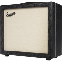 Supro 1732 Royale Cabinet Black Scandia 1x12 gitaar speakerkast - thumbnail