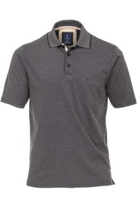 Redmond Casual Polo shirt Korte mouw antraciet