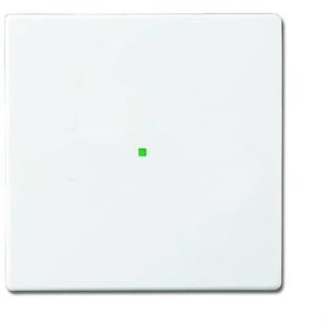 Busch-Jaeger 2CKA006220A0034 Afdekking 1-voudig free@home Verkeerswit, Wit 1 stuk(s)