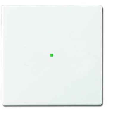 Busch-Jaeger 2CKA006220A0034 Afdekking 1-voudig free@home Verkeerswit, Wit 1 stuk(s)