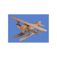 TF Creations Vliegtuig bouwpakket - Heikel 854 - triplex hout - watervliegtuig - 26 cm - speelgoed