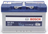 Bosch auto accu S4011 - 80Ah - 740A - voor voertuigen zonder start-stopsysteem S4011 - thumbnail