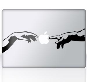 Sticker Schepping Adam Michelangelo Apple MAC