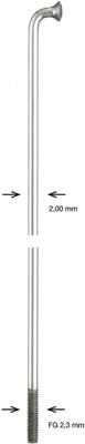 Alpina spoke sst 2x252 mm