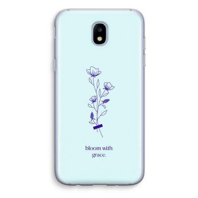 Bloom with grace: Samsung Galaxy J5 (2017) Transparant Hoesje