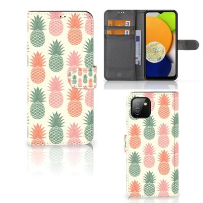 Samsung Galaxy A03 | Book Cover | Ananas