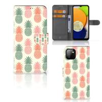 Samsung Galaxy A03 | Book Cover | Ananas
