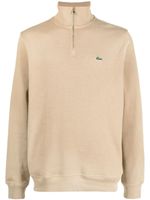Lacoste pull à logo brodé - Tons neutres