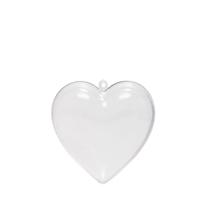 Vaessen Creative • plastic hart 2-delig 6cm 5pcs