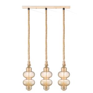 Hanglamp Leonardo Diabolo - 3L G180 - dimbaar amber
