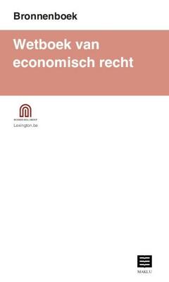 Wetboek van economisch recht (Bronnenboek) (Paperback)