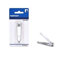 Nagelknipper - metaal - zilver - basic - 7,5 cm - nagel verzorging