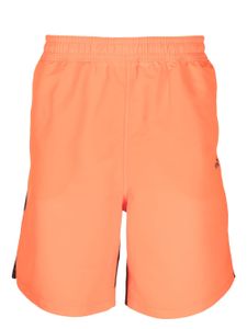 Off-White short de bain à rayures Diag Surfer - Orange