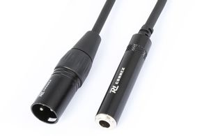 PD-Connex CX130 audio kabel 0,15 m XLR (3-pin) 6.35mm Zwart