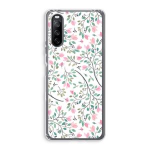 Sierlijke bloemen: Sony Xperia 10 III Transparant Hoesje