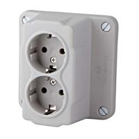 Enzo ABL Deksel kabeldoos uni ABL dubbel wcd - 4047870