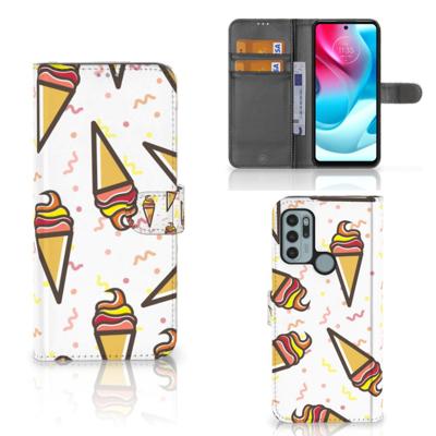 Motorola Moto G60s | Book Cover | Icecream
