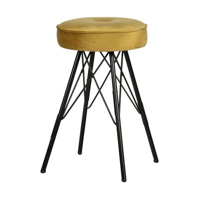 Woood Bella kruk geel Woood Bella kruk geel