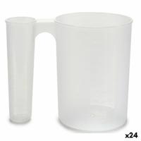 Meetkan 1,2 L Plastic Dubbel (24 Stuks)