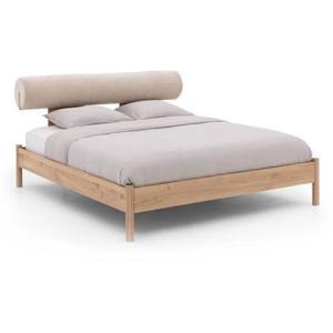 Goossens Bedframe Roll, Bedframe 180 x 200 cm met hoofdbord met