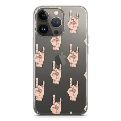 Rock: iPhone 13 Pro Transparant Hoesje