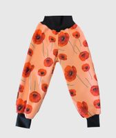Waterproof Softshell Pants Orange Poppy - thumbnail