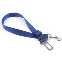 2 PC'S nylon harnas leiband clip huisdier hond auto veiligheidsgordel veiligheid gordel (blauw)