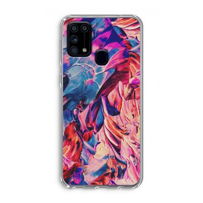 Pink Orchard: Samsung Galaxy M31 Transparant Hoesje
