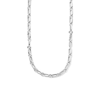 Ketting Ankerschakel zilver 6,5 mm 45 cm