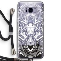 Oh Deer: Samsung Galaxy S8 Transparant Hoesje met koord