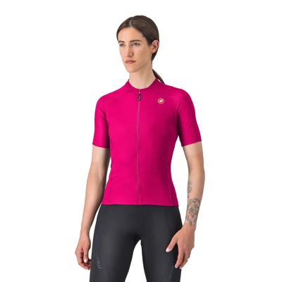 Castelli Libera 2 jersey korte mouw roze dames