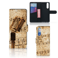 Sony Xperia 5 Telefoonhoesje met foto Bladmuziek - thumbnail