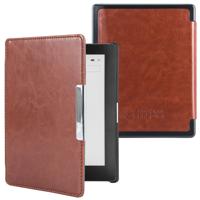 Lunso Kobo Aura Edition 1 hoes (6 inch) - sleepcover - Bruin