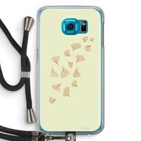 Falling Leaves: Samsung Galaxy S6 Transparant Hoesje met koord