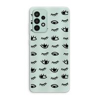 Eye pattern #2: Samsung Galaxy A52s 5G Transparant Hoesje