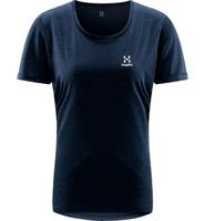 Haglofs Ridge Hike T-shirt Dames Tarn Blue Solid XL