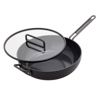 GreenPan™ Stanley Tucci™ Ceramic Nonstick 6.5QT/33cm Stanley Pan with Lid, Milano Black GreenPan™ Stanley Tucci™ Ceramic Nonstick 6.5QT/33cm Stanley Pan with Lid, Milano Black