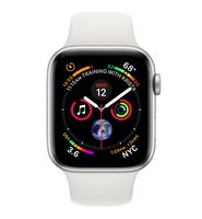 Apple Watch Series 4 OLED 44 mm Digitaal 368 x 448 Pixels Touchscreen Zilver Wifi GPS - thumbnail