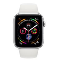 Apple Watch Series 4 OLED 40 mm Digitaal 324 x 394 Pixels Touchscreen 4G Zilver Wifi GPS - thumbnail