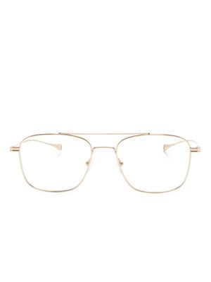 Dita Eyewear lunettes de vue à monture carrée - Or